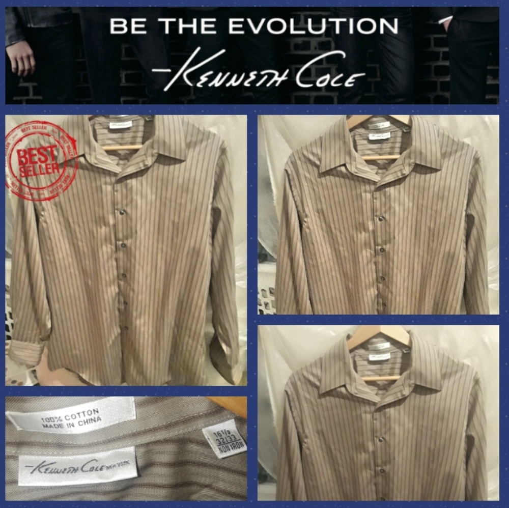 Kenneth Cole button down collar shirt